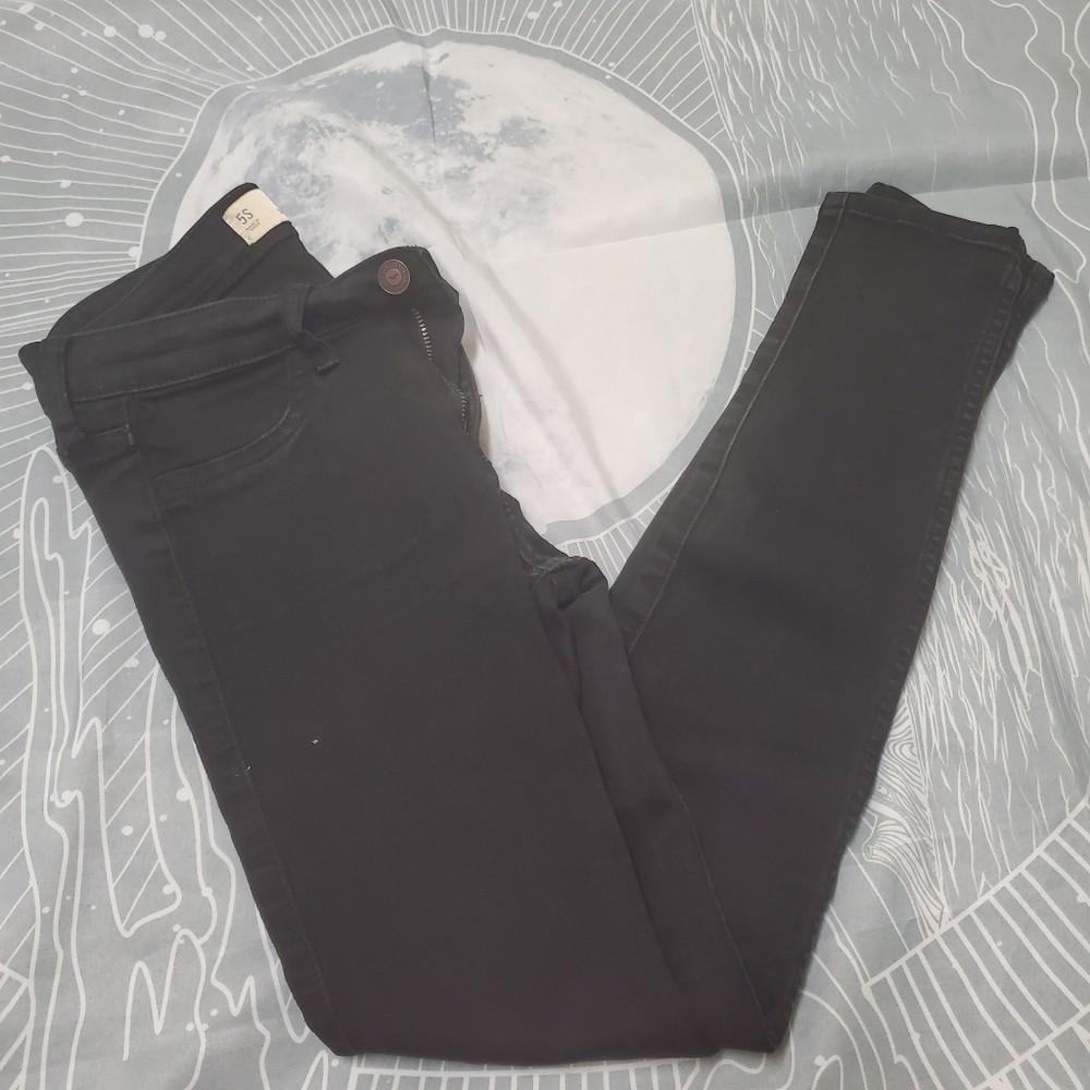 Hollister Black Skinny Jeans, Size 5